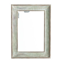 Hot Sales Distressed Finish Frame Wall Mirror Rustic Style for Home Decoration